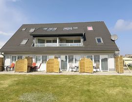 Haus Inselperle Whg. 01 mit Terrasse und Boddenblick