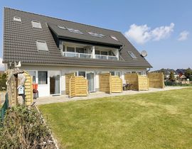 Haus Inselperle Whg. 02 mit Terrasse und Boddenblick