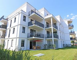 Villa Düne Whg. 42 "Baaber Strand" mit Terrasse & Sauna