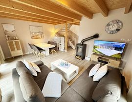 Ferienhaus Ilsebill mit Sauna, Kamin & Hafenblick