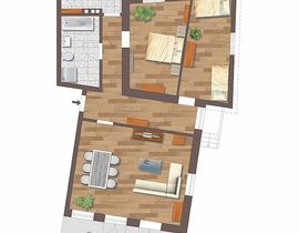 Villa Minna Whg. 03 mit Balkon
