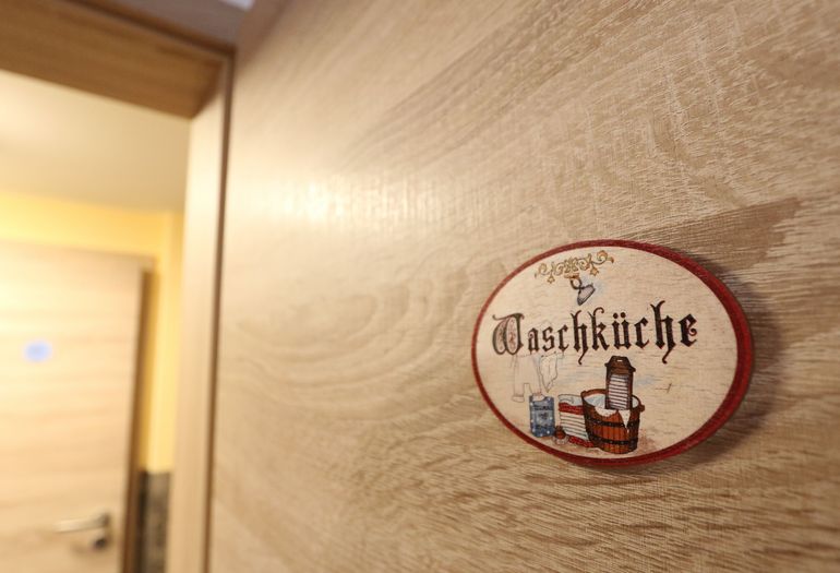 Waschraum für beide Wohnungen Waschraum für beide Wohnungen