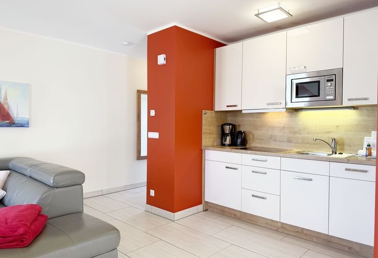 Haus Sonne Ferienwohnung 08 - Küchenzeile Haus Sonne Ferienwohnung 08 - Küchenzeile