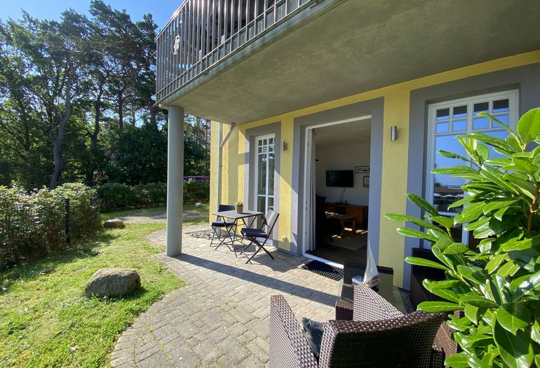bestuhlte Terrasse