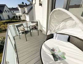Haus Windrose Whg. 01 Seehase mit Balkon