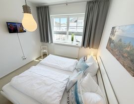 Villa Wilhelmine - Whg. 03 Kreidezimmer mit Südbalkon