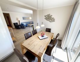 Zollhaus Klein Zicker - Wohnung 01 mit Südterrasse und Meerblick