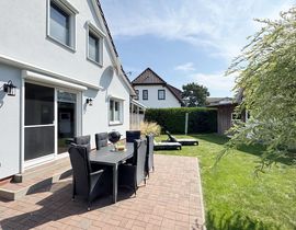 Ferienhaus Uns lütt Hus mit Sauna, Kamin & Terrasse