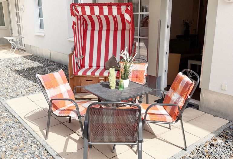 Haus Meeresblick A 0.04 Weiße Düne - Terrasse Haus Meeresblick A 0.04 Weiße Düne - Terrasse