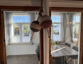 Haus Seestern Whg. 2 Rosengarten mit Terrasse und Sauna