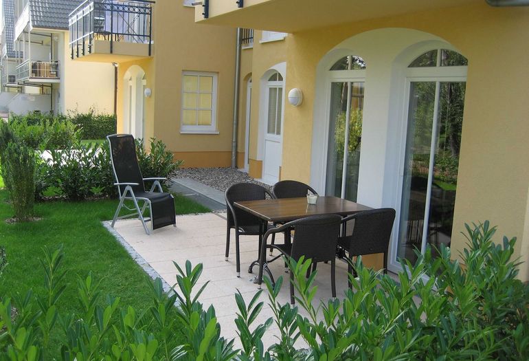 Blick auf die Terrasse Blick auf die Terrasse