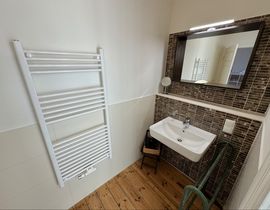 Haus Seestern Whg. 2 Rosengarten mit Terrasse und Sauna