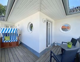 Villa Rosa Whg. 16 Meereszauber mit 2 Dachterrassen und Meerblick