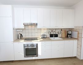 Villa Düne Whg. 14 mit Balkon/Meerblick & Sauna