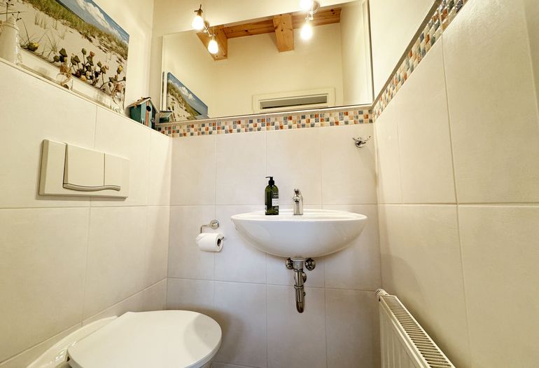 Gäste WC mit Waschplatz