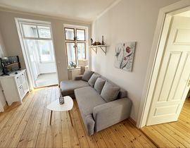 Haus Seestern Whg. 2 Rosengarten mit Terrasse und Sauna