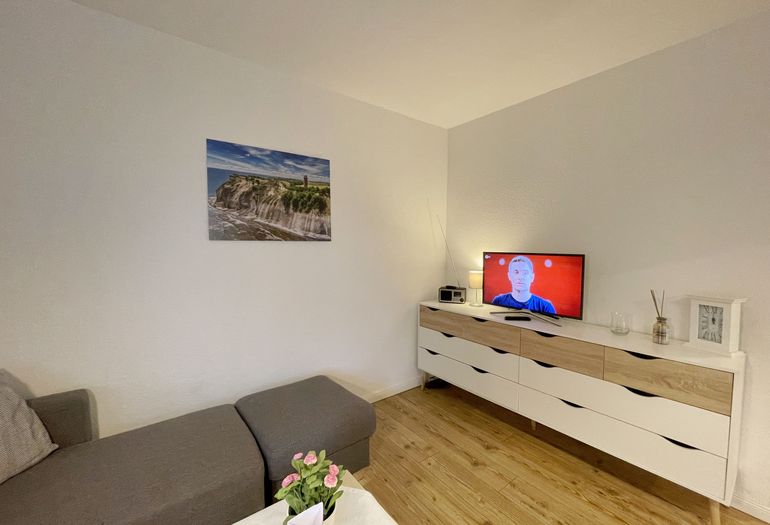 gemütliche Couch mit TV gemütliche Couch mit TV