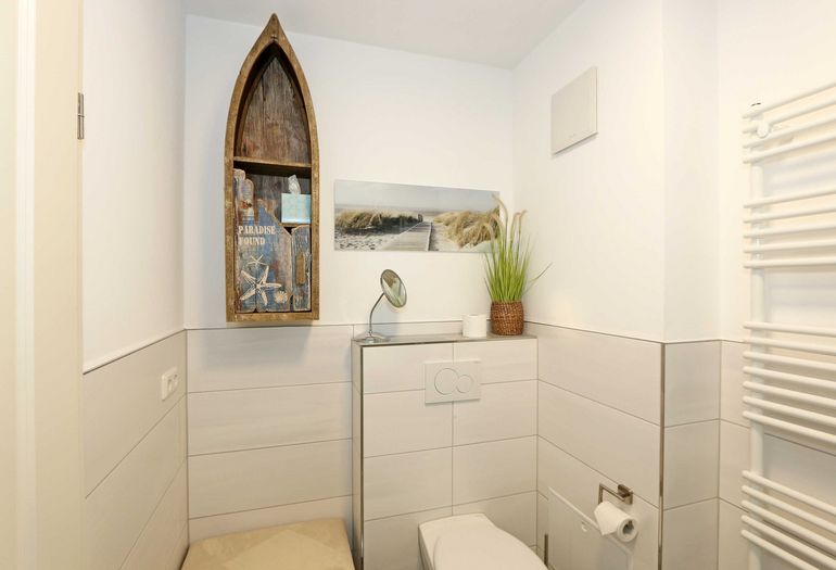 Badezimmer mit WC
