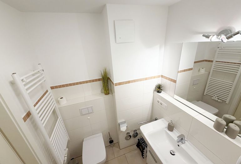 Haus Meeresblick A 0.14 Sansibar - Duschbad Haus Meeresblick A 0.14 Sansibar - Duschbad