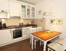 Haus Meeresblick Baabe - A 0.04 Weiße Düne mit Terrasse
