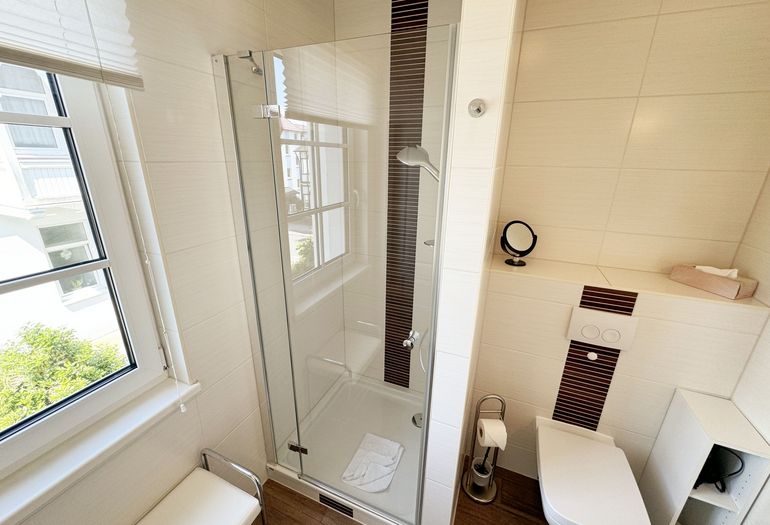 Badezimmer mit WC