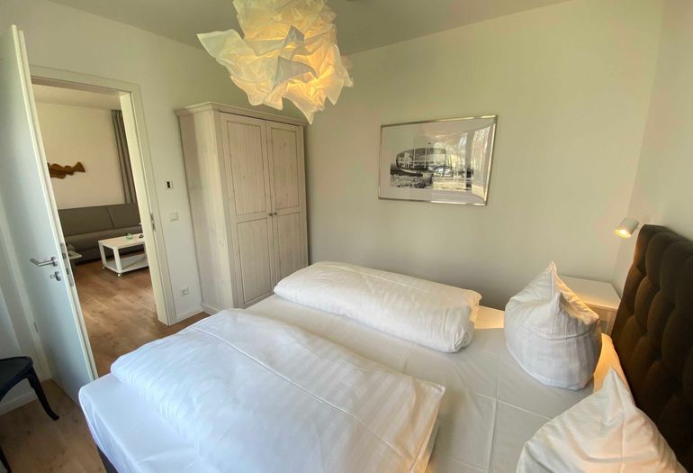 Schlafzimmer mit Doppelbett Schlafzimmer mit Doppelbett