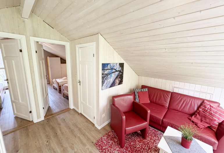 offene Galerie mit Blick zu 2 Schlafzimmern