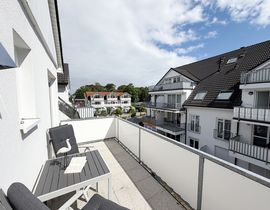 Ferienwohnung 08 Strandmöwe mit Balkon