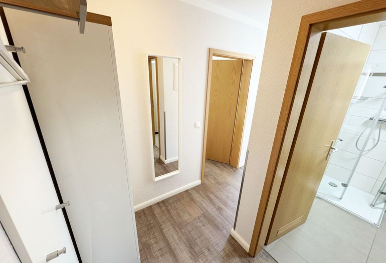 Flurbereich mit Garderobe Flurbereich mit Garderobe