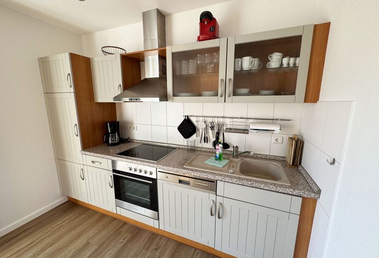 Küchenzeile der Ferienwohnung Küchenzeile der Ferienwohnung