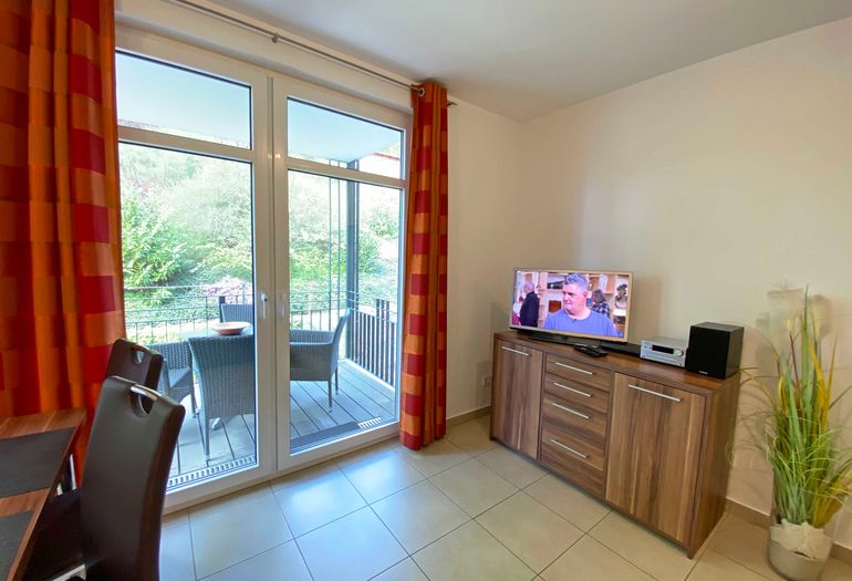 Wohnzimmer mit TV