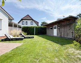Ferienhaus Uns lütt Hus mit Sauna, Kamin & Terrasse