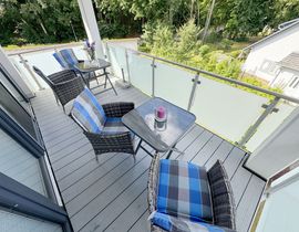 Haus Windrose Whg. 10 Meeresrauschen mit Balkon