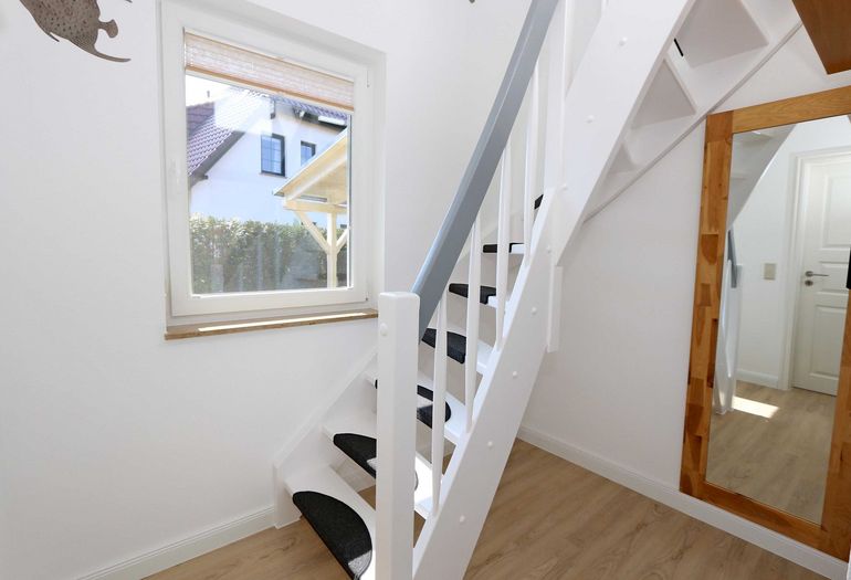 Treppe zum Obergeschoss Treppe zum Obergeschoss
