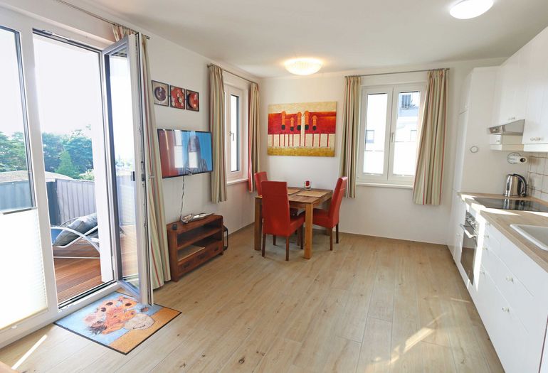 Blick in den Wohnraum