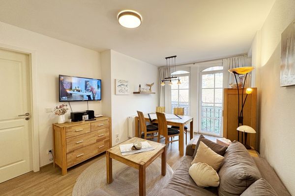 Haus Meeresblick Baabe - A 1.23 Strandmuschel mit Balkon