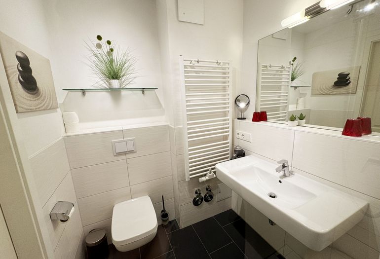Wohnung Ostseesilber - modernes Bad Wohnung Ostseesilber - modernes Bad