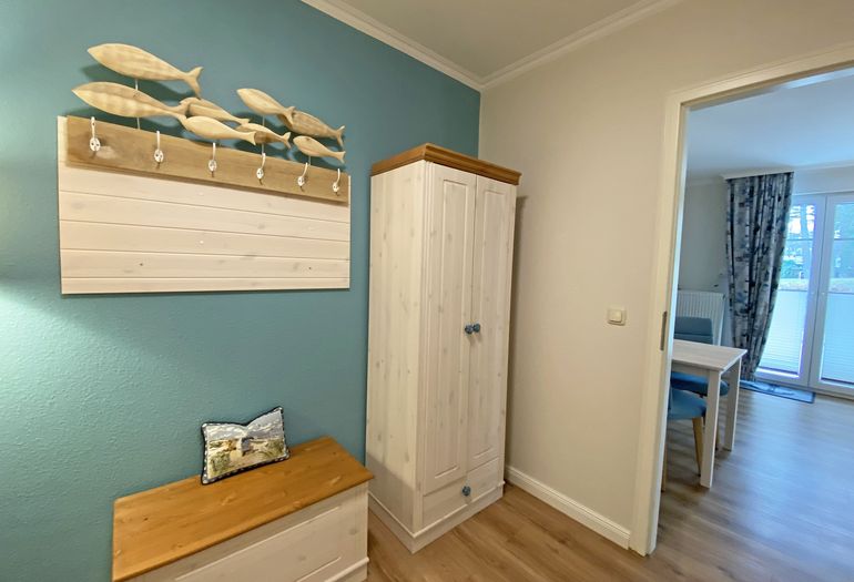 Flur mit Garderobe