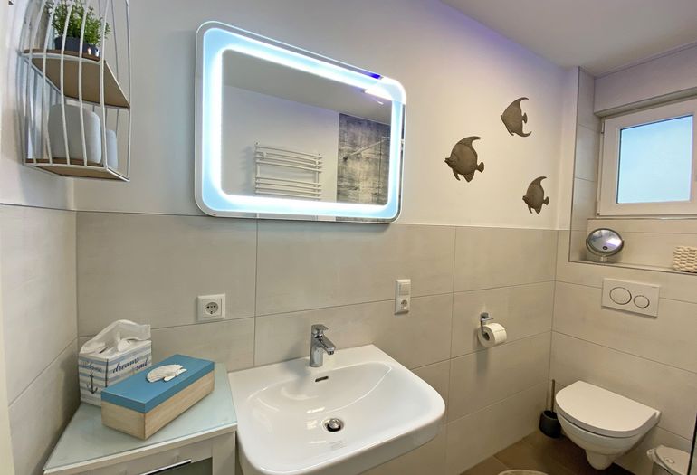 Badezimmer mit WC