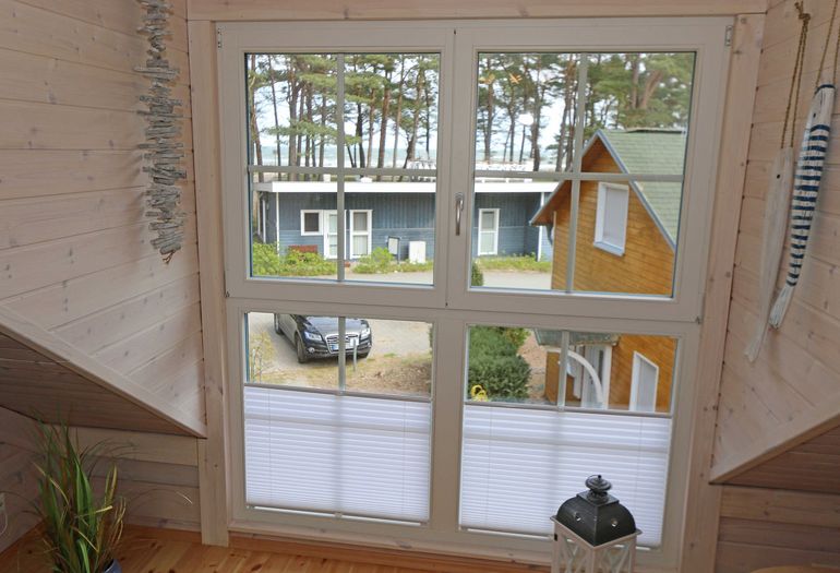 Fenster mit Dekoration