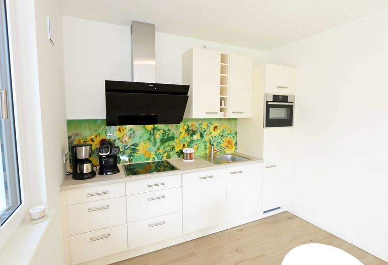 moderne Küche mit Ceranfeld moderne Küche mit Ceranfeld