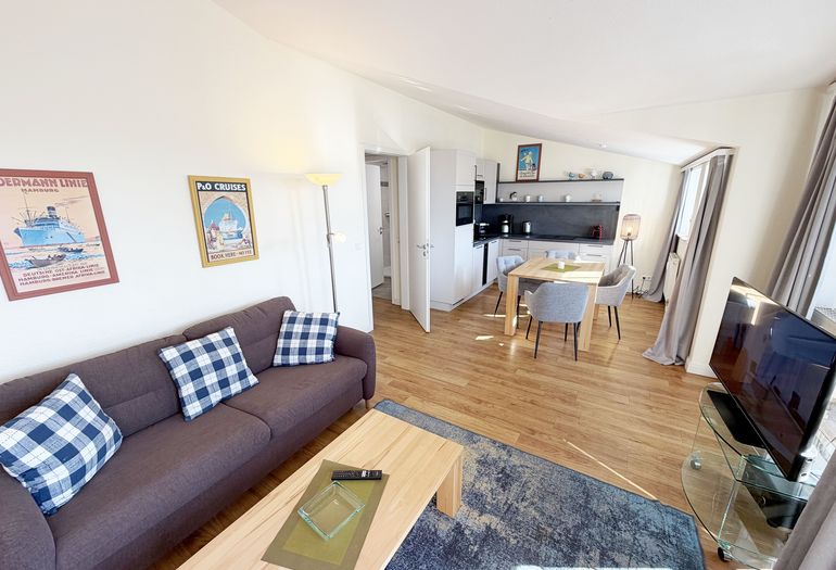 Haus Göhren Whg 523 Deichkieker -Wohnzimmer Haus Göhren Whg 523 Deichkieker -Wohnzimmer