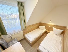 Haus Inselperle Whg. 05 mit Balkon und Boddenblick