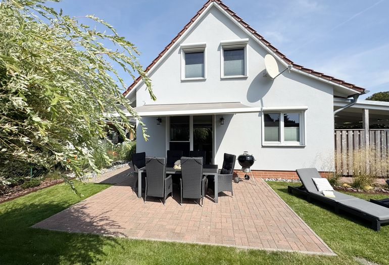 Außenbereich mit Sitzecke Außenbereich mit Sitzecke