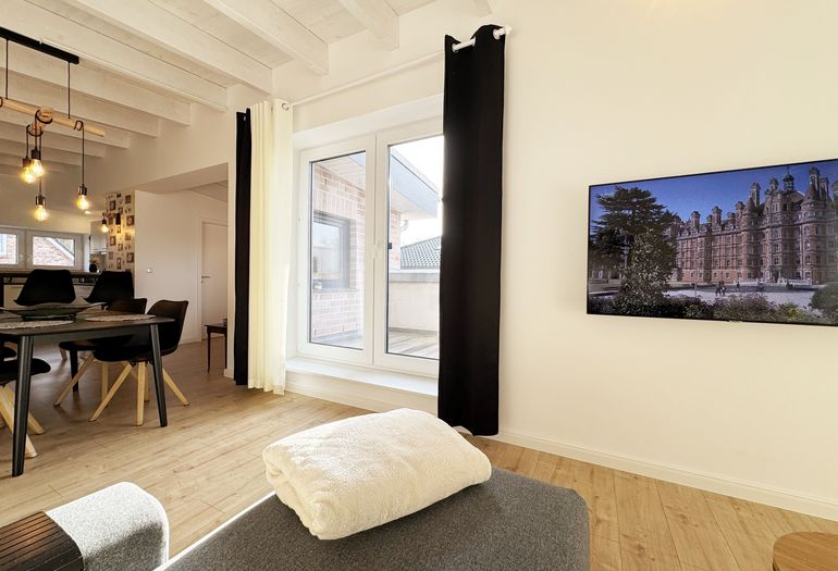 Balkon vom Wohnbereich erreichbar Balkon vom Wohnbereich erreichbar