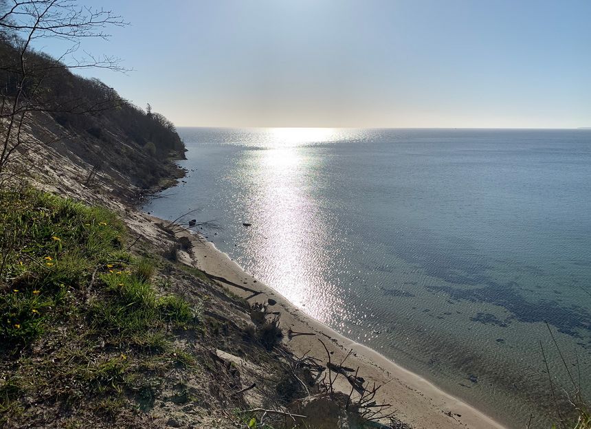 Steilküste am Göhrener Südstrand