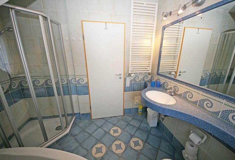 Badezimmer mit WC