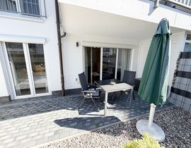 Ferienwohnung 01 Strandgut mit Terrasse