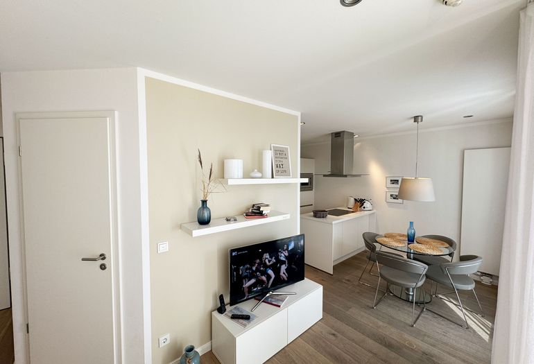 Haus Meeresblick A 4.03 Urlaubsglück -Fernsehbereich Haus Meeresblick A 4.03 Urlaubsglück -Fernsehbereich