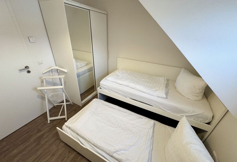 Ein Kojenbett lässt sich im Handumdrehen ausziehen